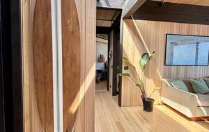 Harmonious Triangle House with Ocean Views in Matanzas - Navidad, Chile