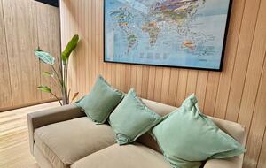 Harmonious Triangle House with Ocean Views in Matanzas - Navidad, Chile