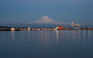 Mount Rainier is just out your back door.