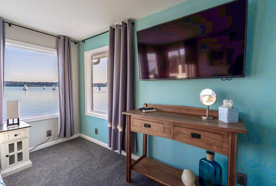 New smart tv's in every bedroom, living room and kitchen.