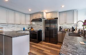 Everything you need is in the kitchen.