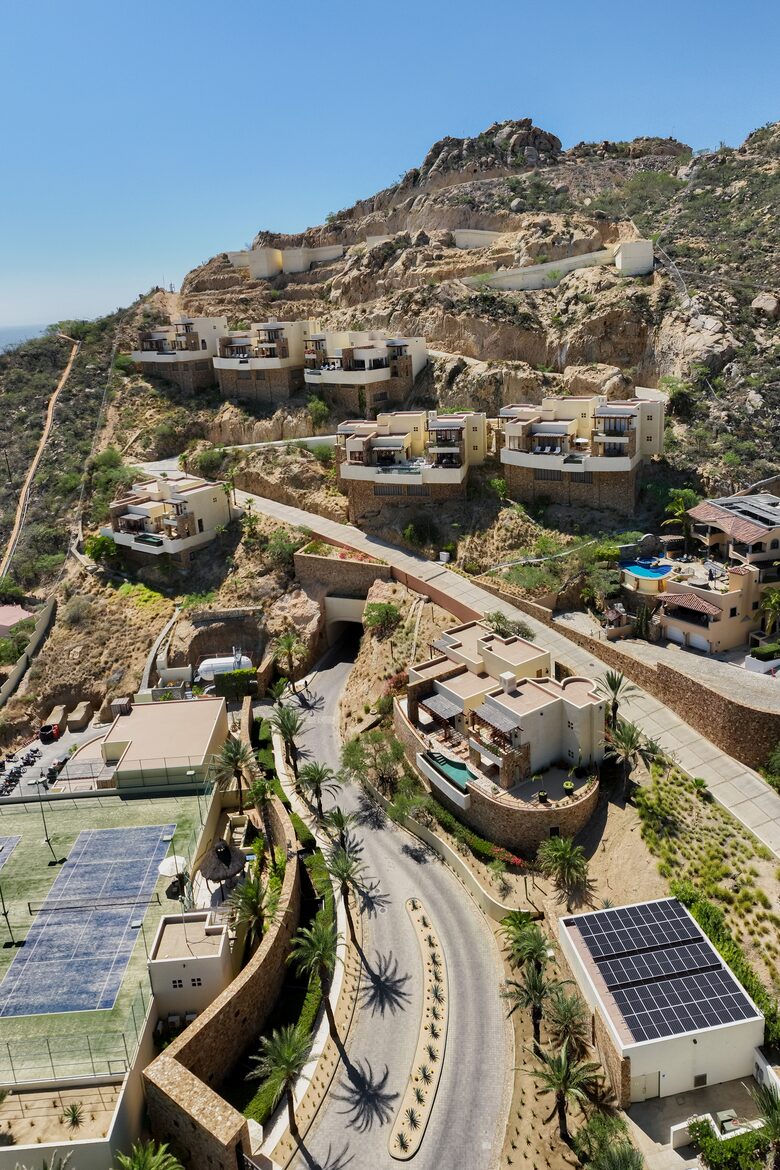 Marina side of Pedregal mountain before entering the tunnel