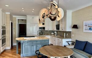 Kitchen with eating nook