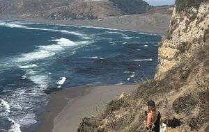 Harmonious Triangle House with Ocean Views in Matanzas - Navidad, Chile