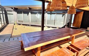 Harmonious Triangle House with Ocean Views in Matanzas - Navidad, Chile