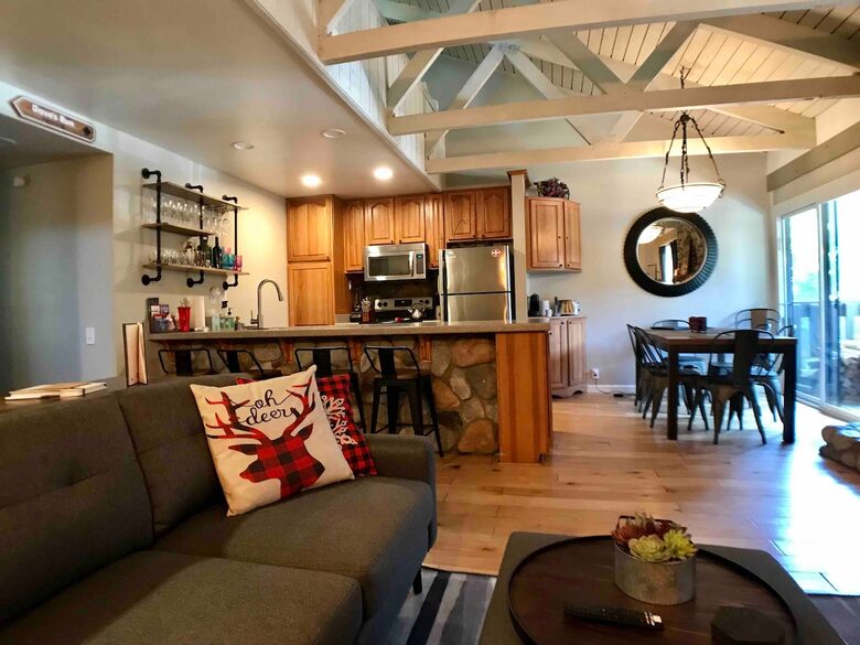 Warm & Inviting Mountain Retreat with Pool, Sauna, and Loft - Mammoth Lakes, California