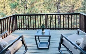 Top level deck with panoramic views