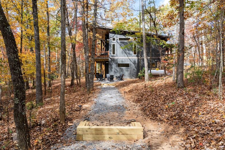 Modern Mountain Retreat with Outdoor Living & Spa Amenities - Blue Ridge, Georgia