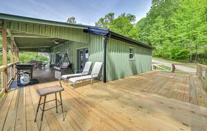 Charming Lakefront Escape with Private Dock & Hot Tub - Waverly, Tennessee