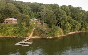 Charming Lakefront Escape with Private Dock & Hot Tub - Waverly, Tennessee