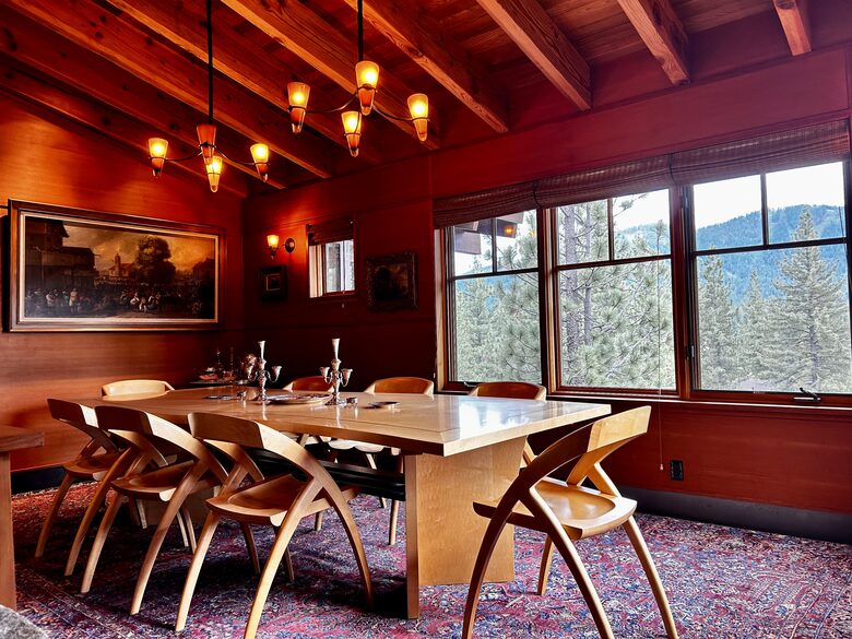 Dining Room filled with Dutch Old Master paintings