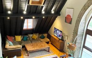 Sophisticated Two-Level Apartment in a Converted Church - Greater London, United Kingdom