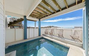 Gulf-Front Serenity with Private Plunge Pool - Gulf Shores, Alabama