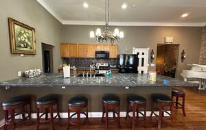 Kitchen with Counter Bar