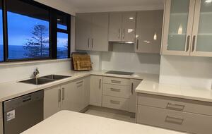 Modern kitchen with Miele appliances