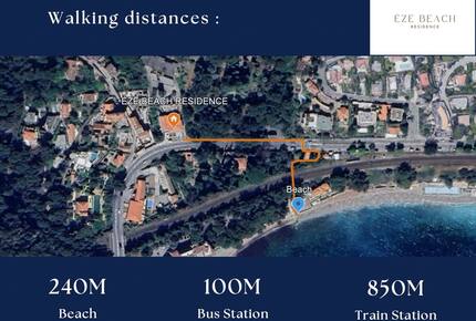 Èze Beach Residence - Poolside Loft - Èze, France