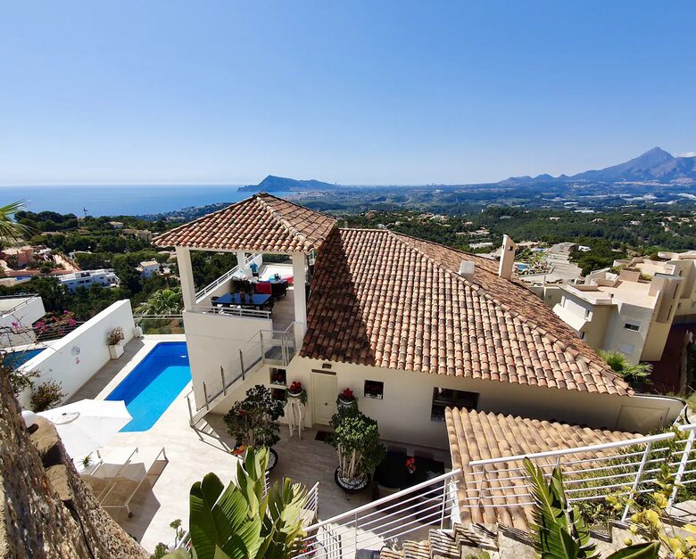 Luxury Villa with Panoramic Mediterranean Sea and Mountain Views - Altea, Spain
