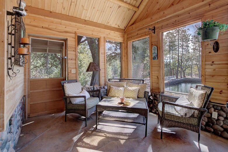 Elegant Payson Cabin on 4 Acres with Tonto Creek Access - Payson, Arizona