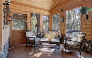 Elegant Payson Cabin on 4 Acres with Tonto Creek Access - Payson, Arizona