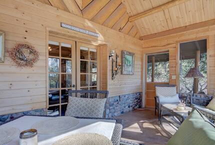 Elegant Payson Cabin on 4 Acres with Tonto Creek Access - Payson, Arizona