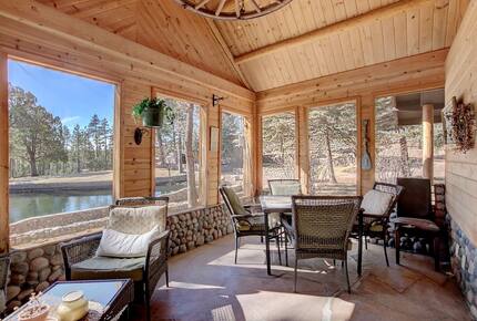 Elegant Payson Cabin on 4 Acres with Tonto Creek Access - Payson, Arizona