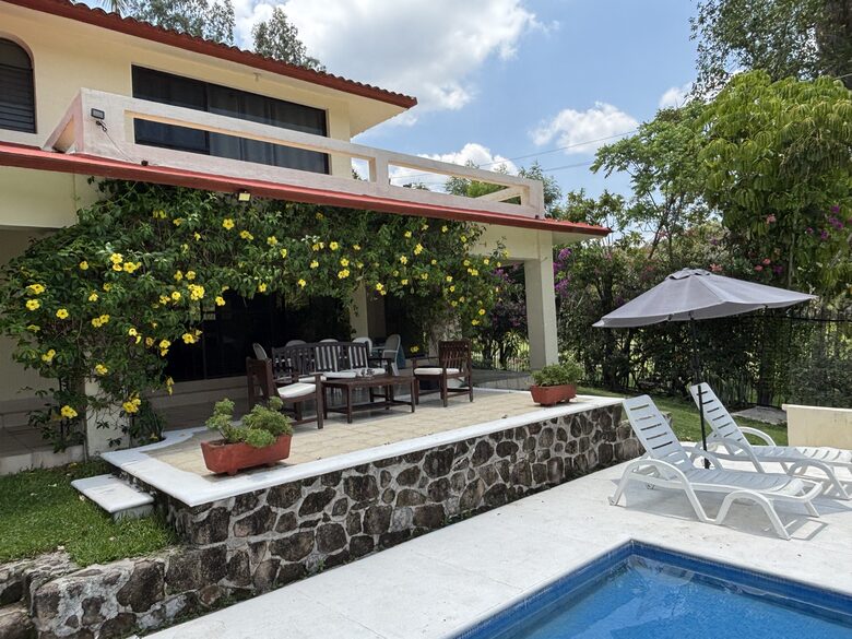 Our Pool terrace