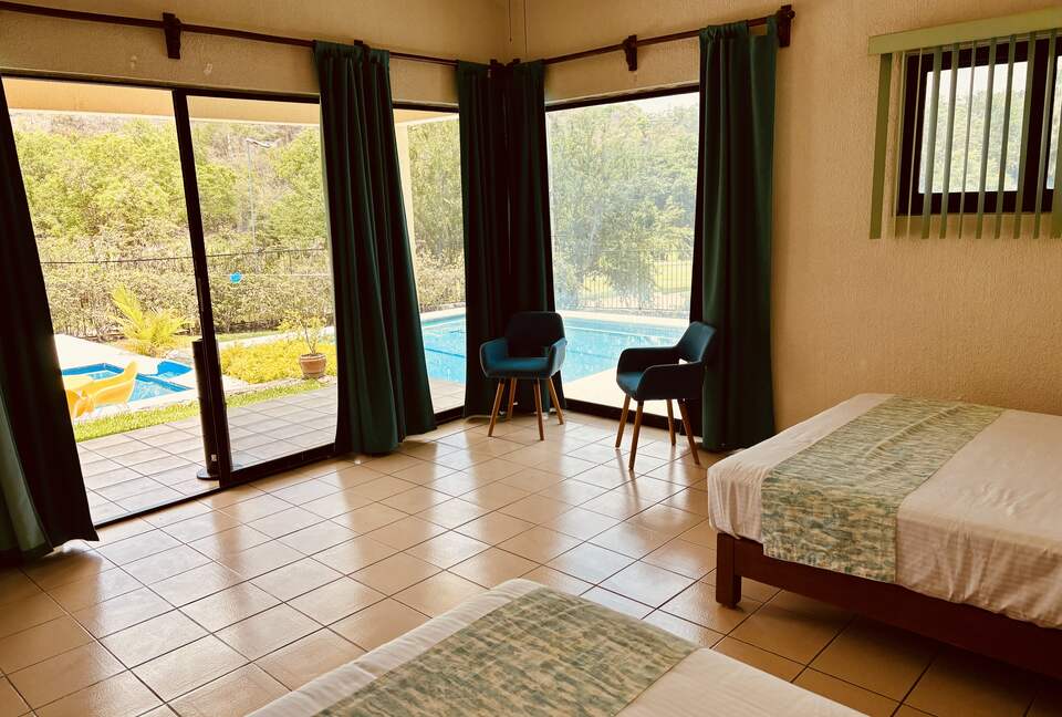 Pool side bedroom 2