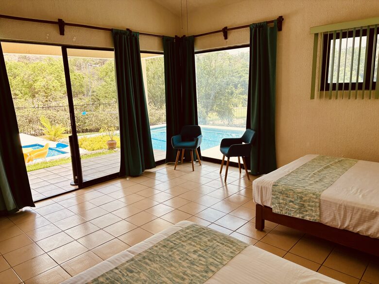 Pool side bedroom 2