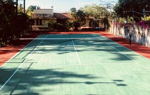 Our particular tenis court
