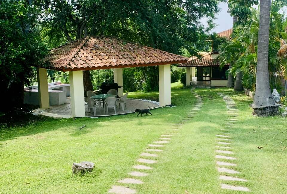Garden entrance