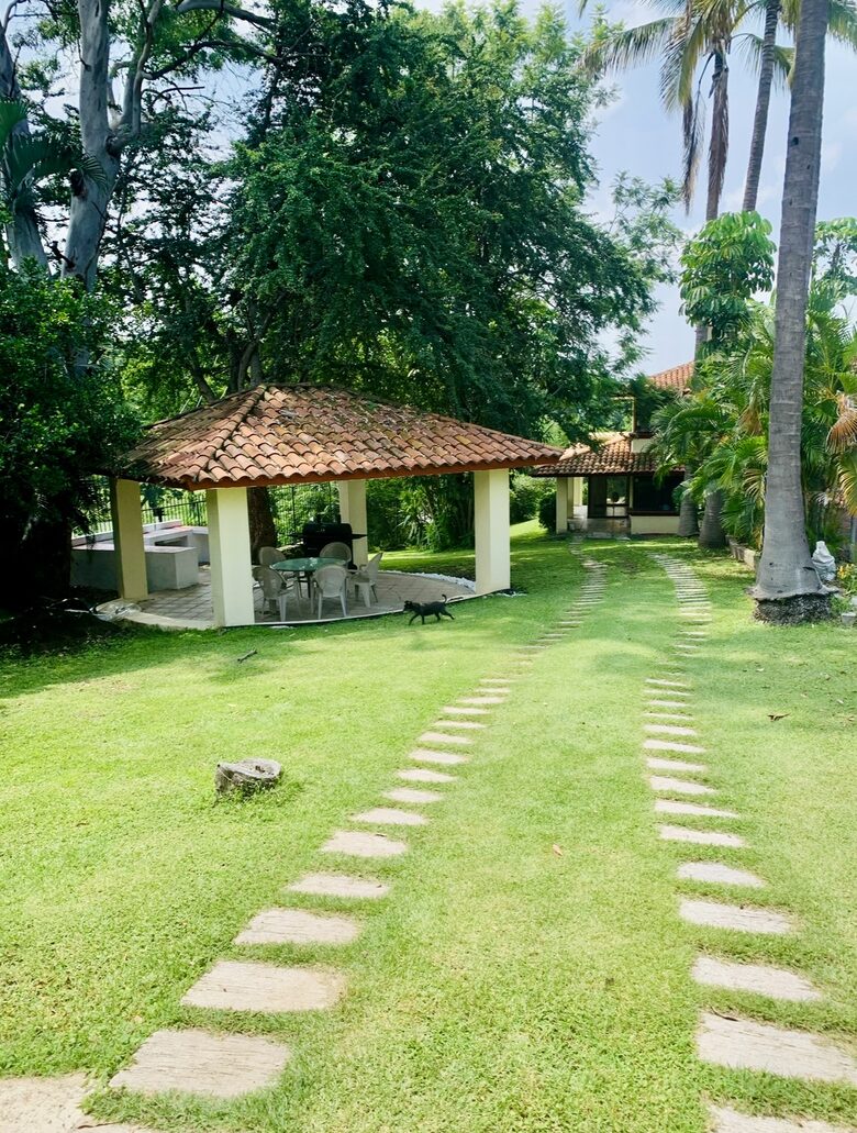Garden entrance