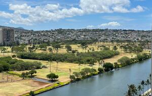Modern Waikiki Studio with Mountain & Canal Views - Honolulu, Hawaii