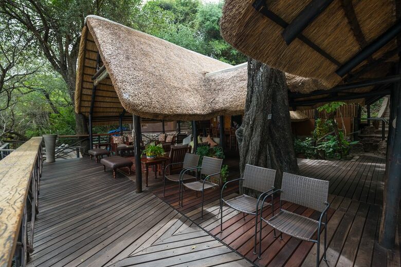 A Meru Safari Tent at the Ichingo River Lodge - Eastern Caprivi, Namibia
