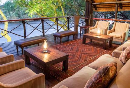 A Meru Safari Tent at the Ichingo River Lodge