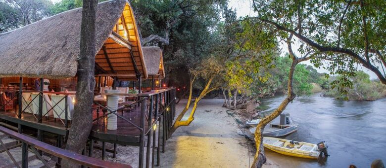 A Meru Safari Tent at the Ichingo River Lodge - Eastern Caprivi, Namibia