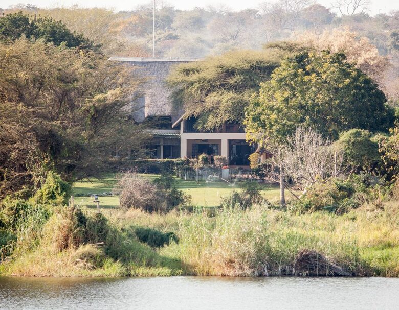 A Meru Safari Tent at the Ichingo River Lodge - Eastern Caprivi, Namibia