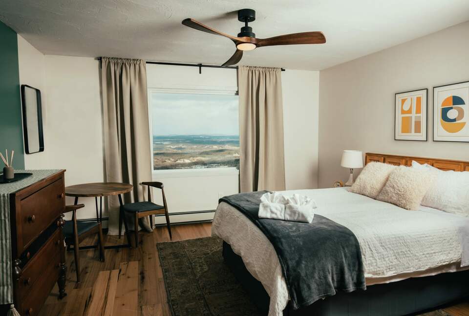 King Room at The Perch Hotel - East Windham, New York