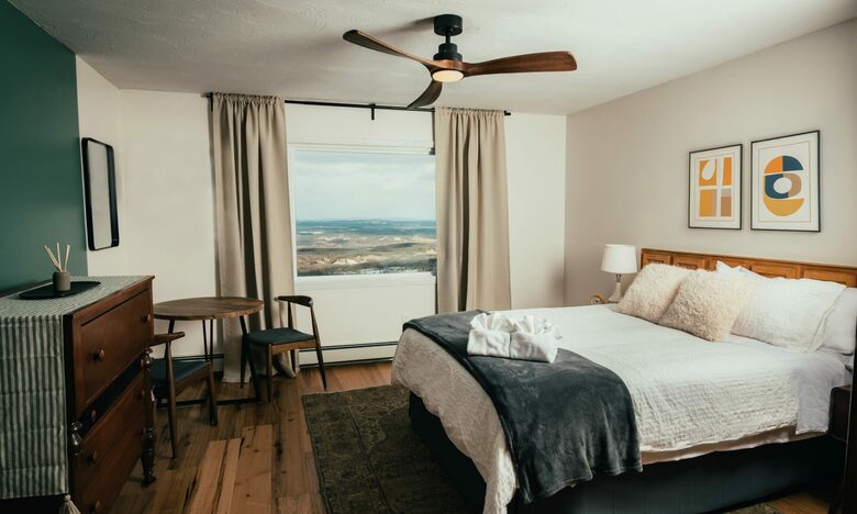 King Room at The Perch Hotel - East Windham, New York