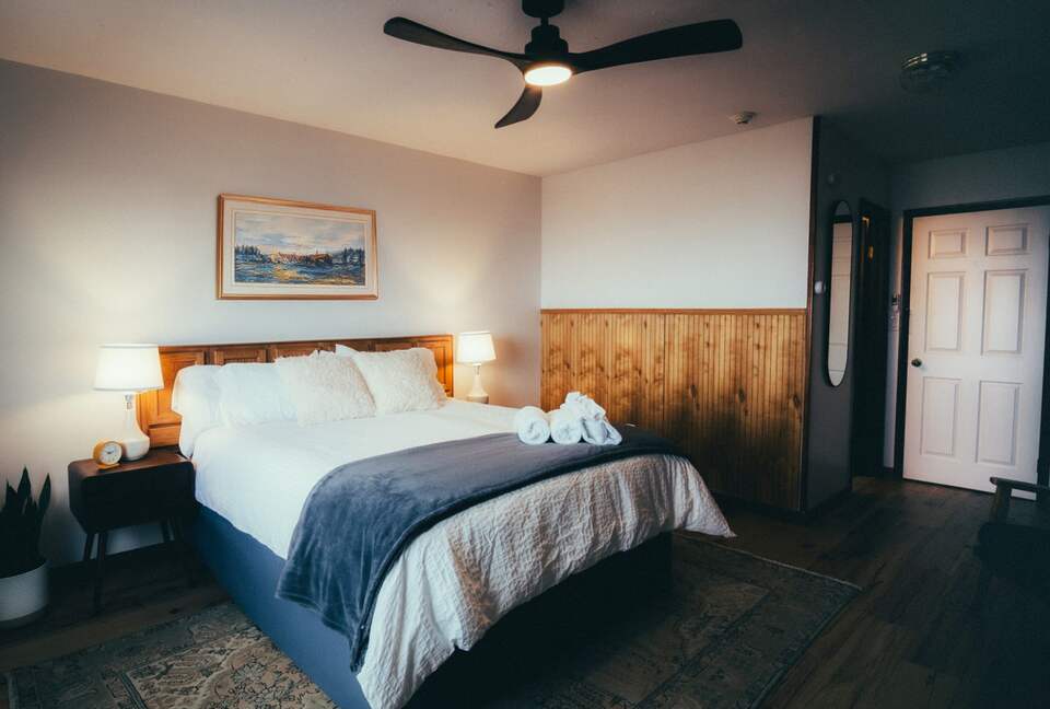 King Room at The Perch Hotel - East Windham, New York