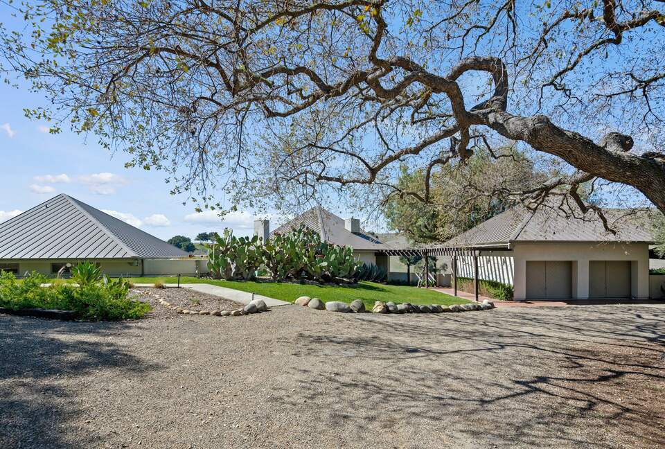 House from driveway