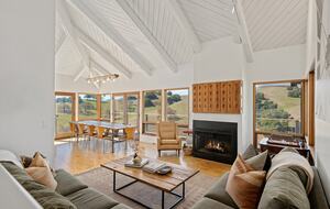 Great Room with Ballard Canyon Views