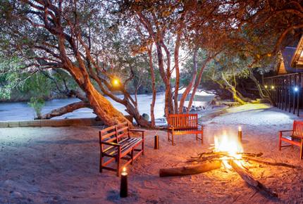 A Meru Safari Tent at the Ichingo River Lodge - Eastern Caprivi, Namibia