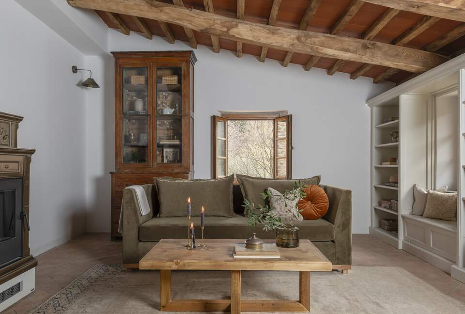 Campo Sasso Stone Farmhouse with Panoramic Chianti Valley Views - San Polo in Chianti, Italy
