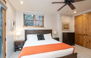 Master bedroom with mountain views