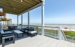 Elegant Gulf-Front Haven in Beachside Village - Galveston, Texas