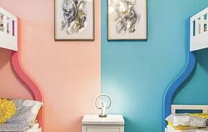 Bedroom with 4 twin beds