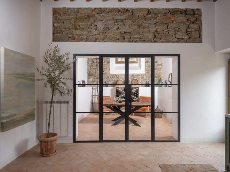 Campo Sasso Stone Farmhouse with Panoramic Chianti Valley Views - San Polo in Chianti, Italy
