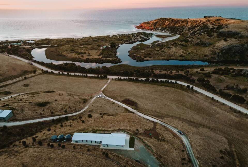 Middle River Vista on Kangaroo Island’s North Coast - Kangaroo Island, Australia