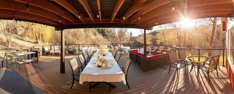 Spacious Canyon Lodge with Private Pool & Deck - Preston, Idaho