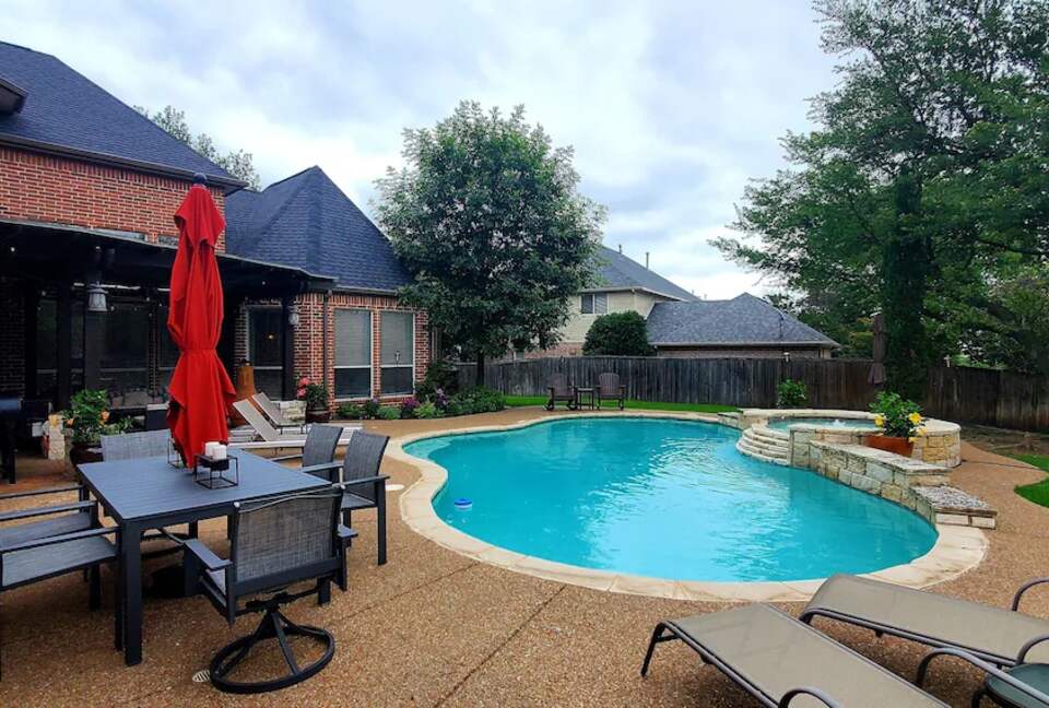 Refined Texas Oasis with Resort-Style Backyard - McKinney, Texas